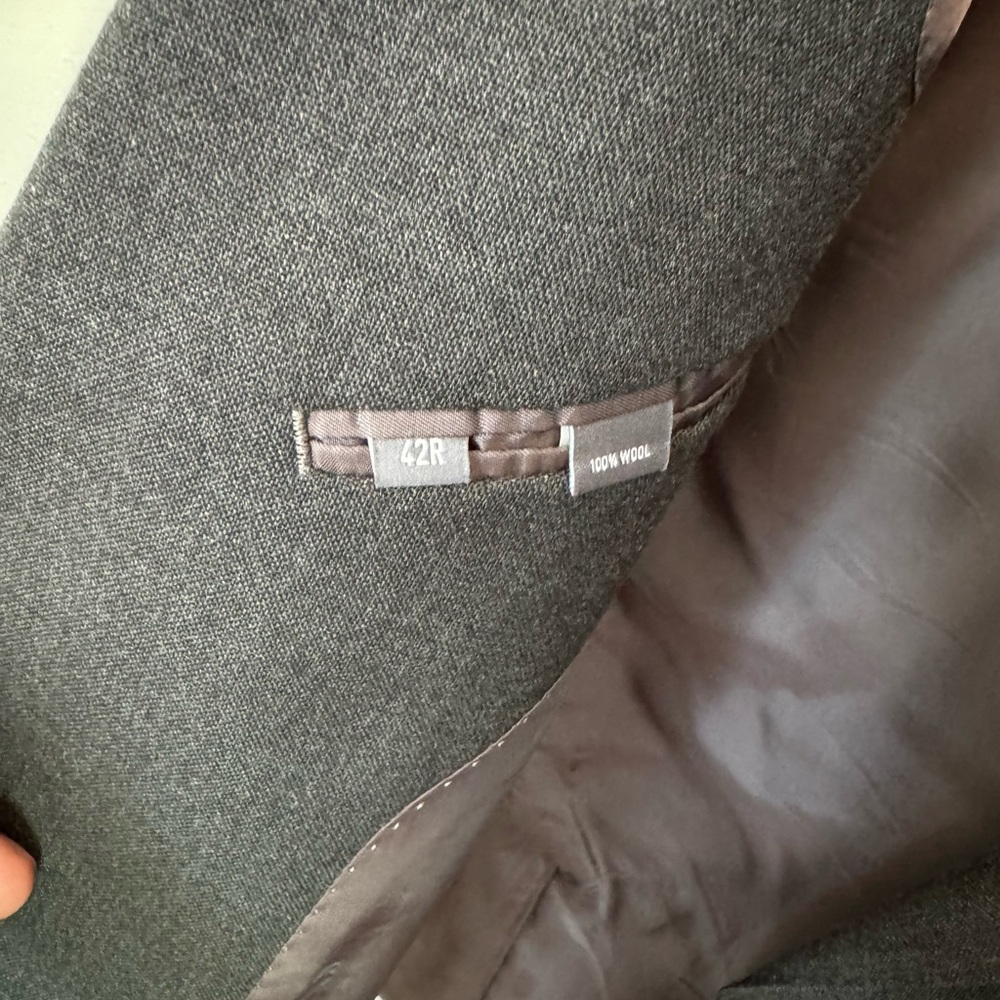 Bonobos Wool Blazer, Men’s 42R, Gray - Picture 4 of 8